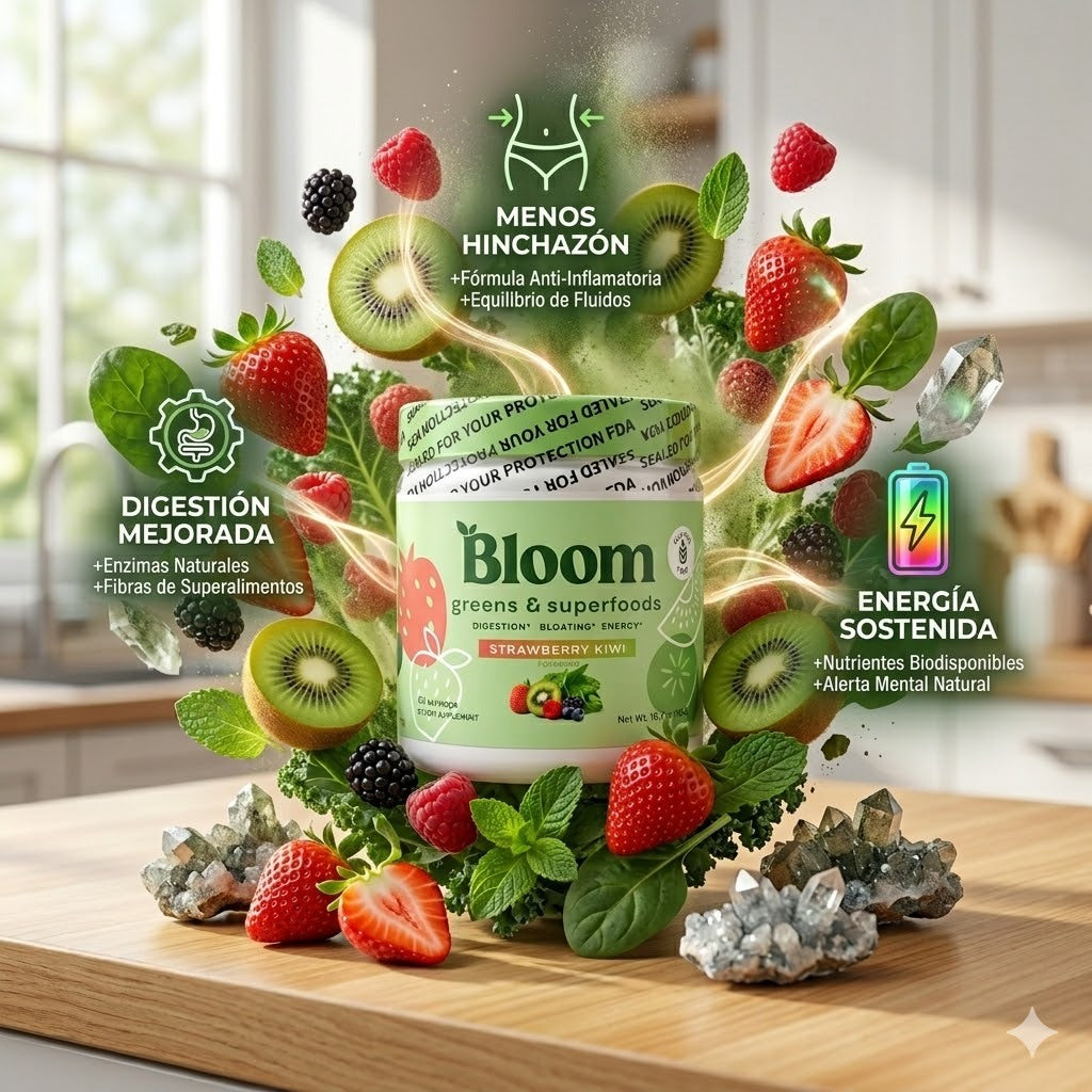 BLOOM NUTRITION GREENS & SUPERFOODS POWD
