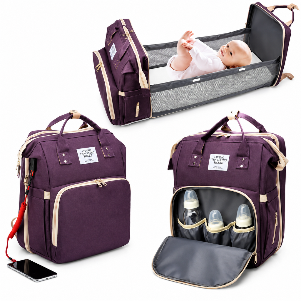 Mochila multifuncional para bebé 3en1 G