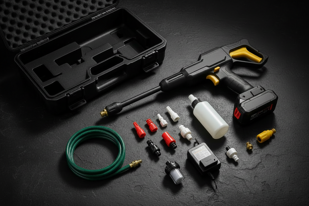 Kit completo flat lay