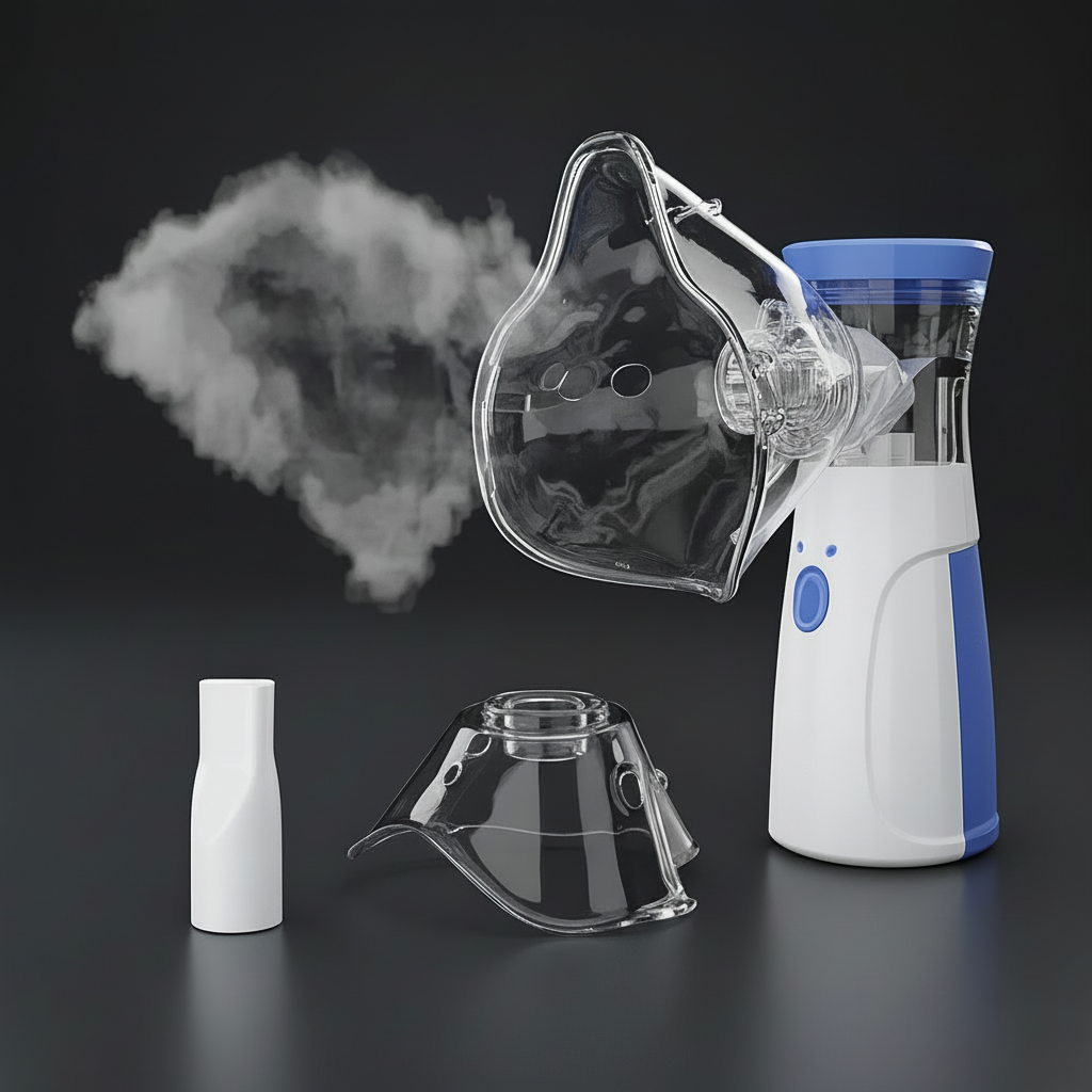 Alivio Respiratorio Inmediato - Nebulizador Ultrasónico Portátil Silencioso